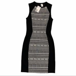 NWT DIVIDED H&M Sleeveless Sheath Dress Size 4
